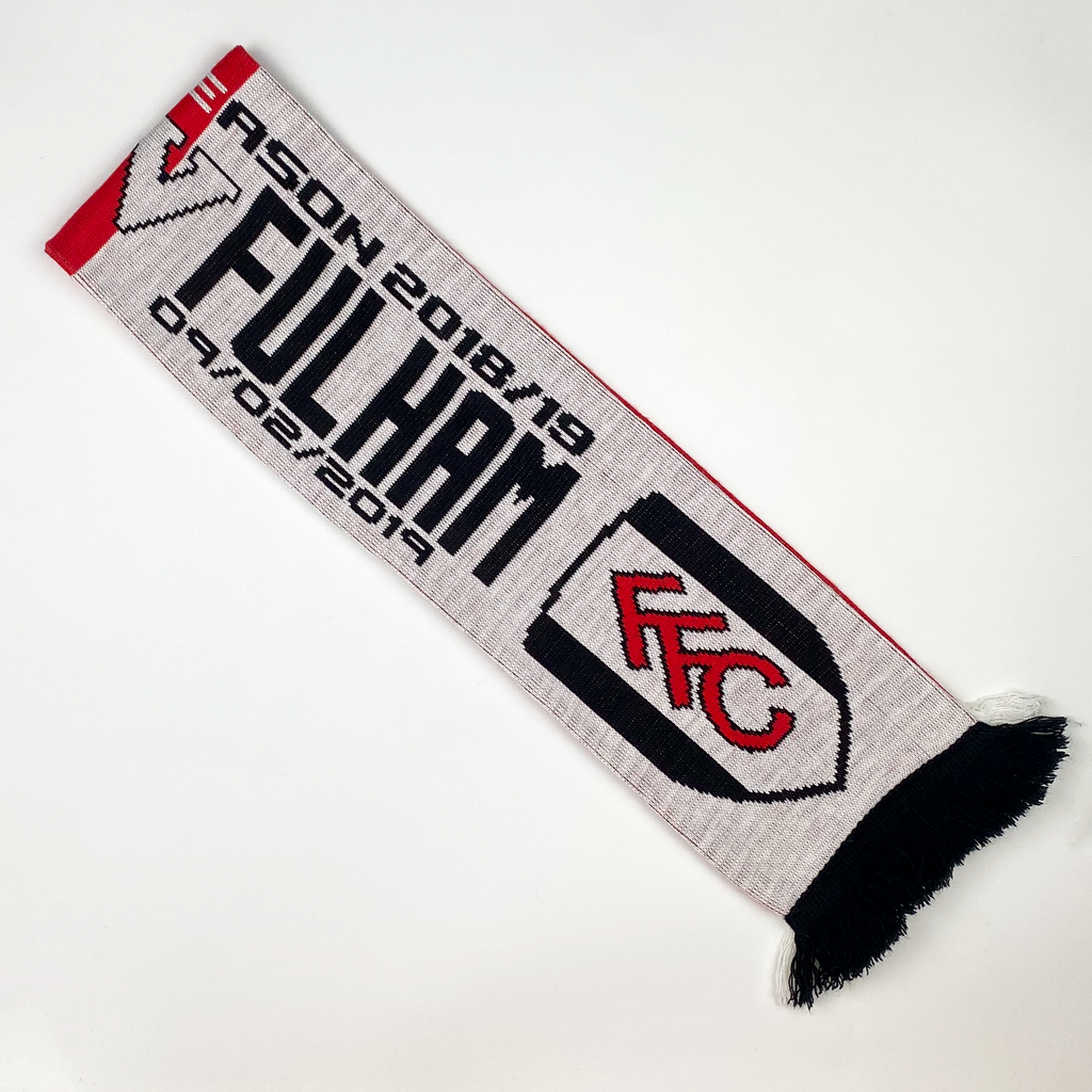 Manchester United vs Fulham Half-and-Half Scarf (2018)