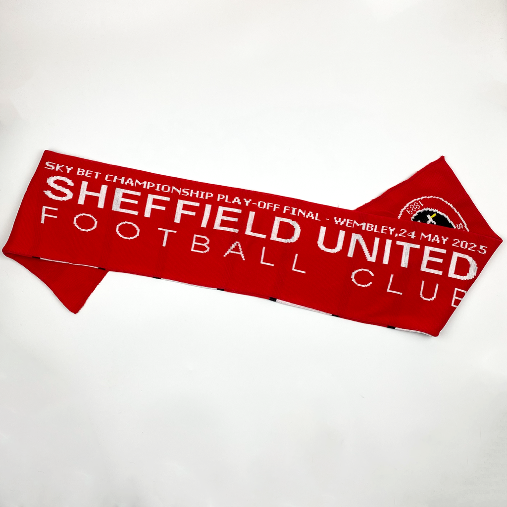 Sheffield United Playoff Final 2025 Scarf