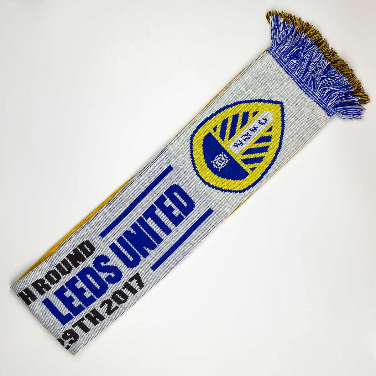 Sutton United vs Leeds United Half-and-Half Scarf (2014)