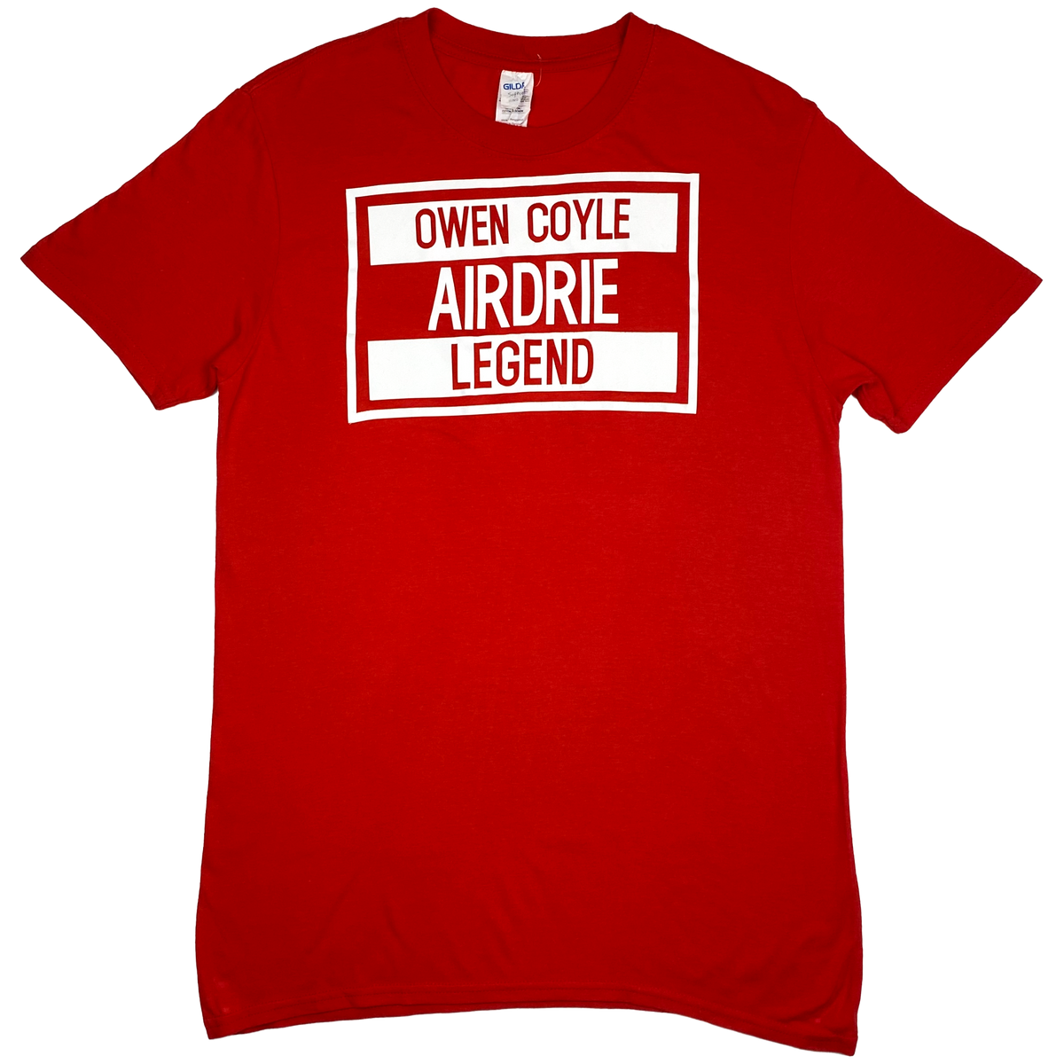 Owen Coyle Airdrie Legend T-Shirt | Medium