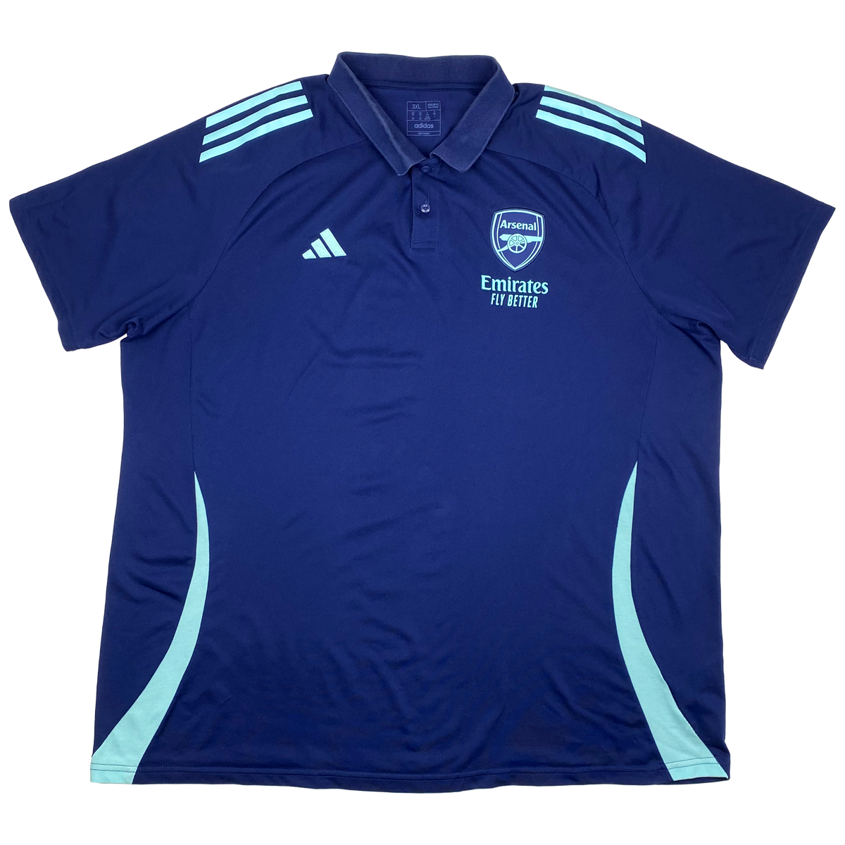 Arsenal Blue Tiro Polo Shirt (2024-25) | XXXL