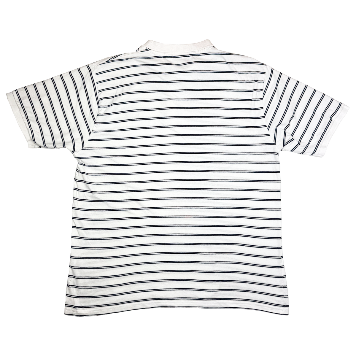 Brighton & Hove Albion Striped White Polo Shirt | XXL