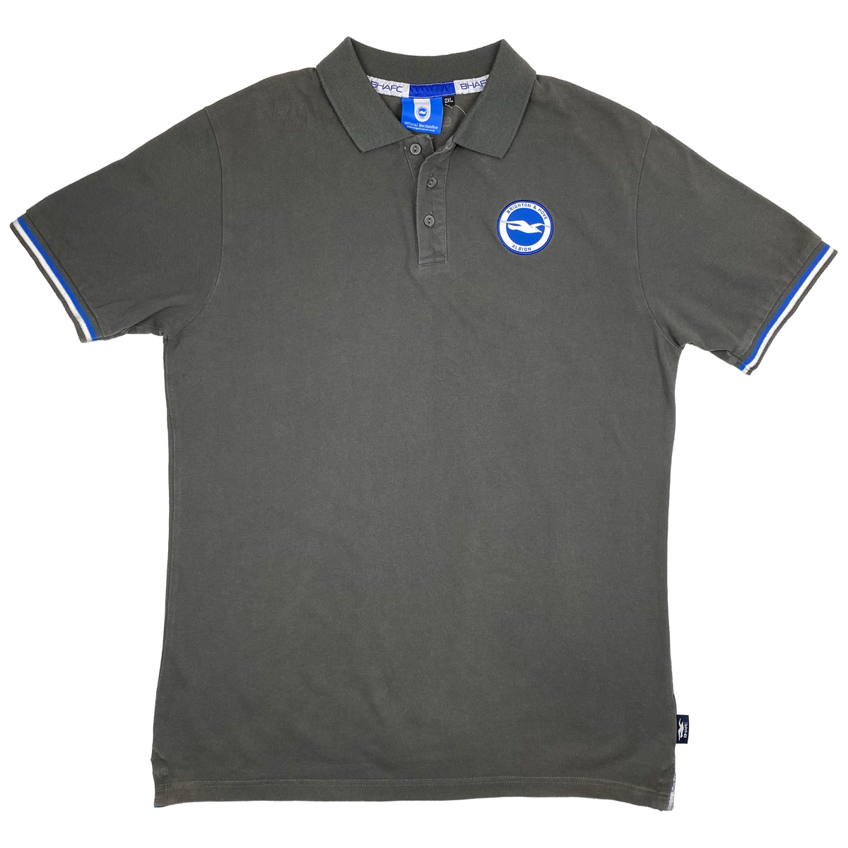 Brighton & Hove Albion Grey Polo Shirt | XXL