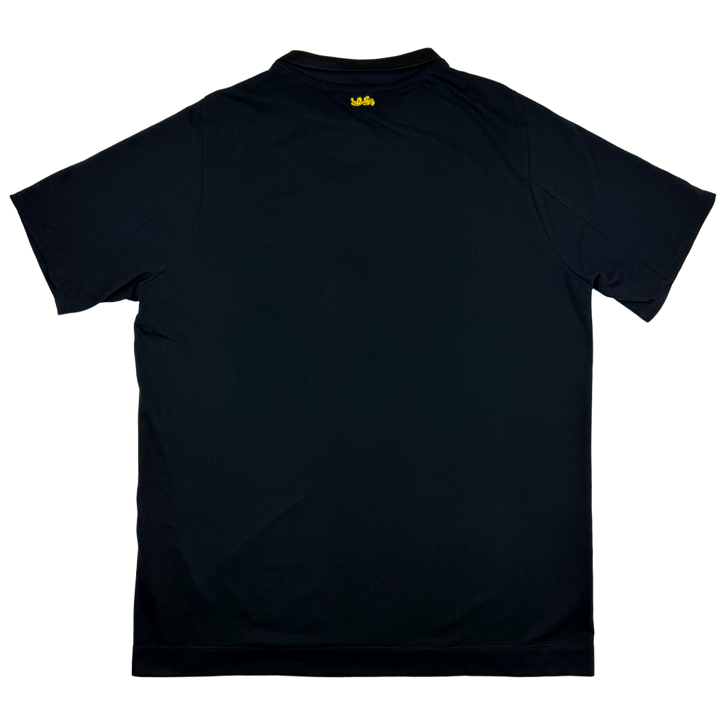 British & Irish Lions Black Polo Shirt (2021) | XXXL