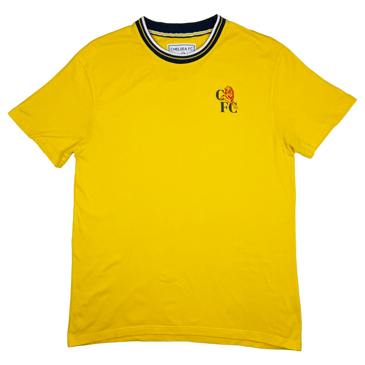 Chelsea Gold Retro T-Shirt | Large