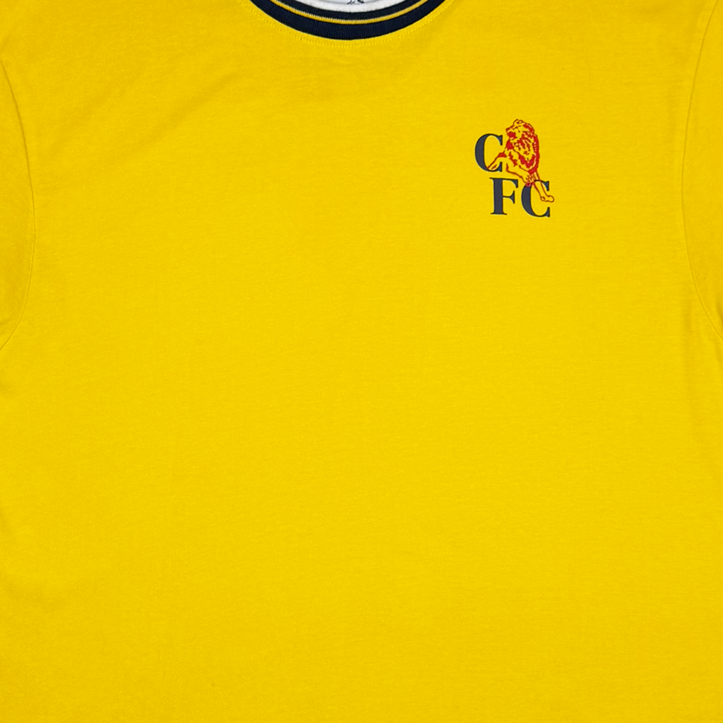 Chelsea Gold Retro T-Shirt | Large