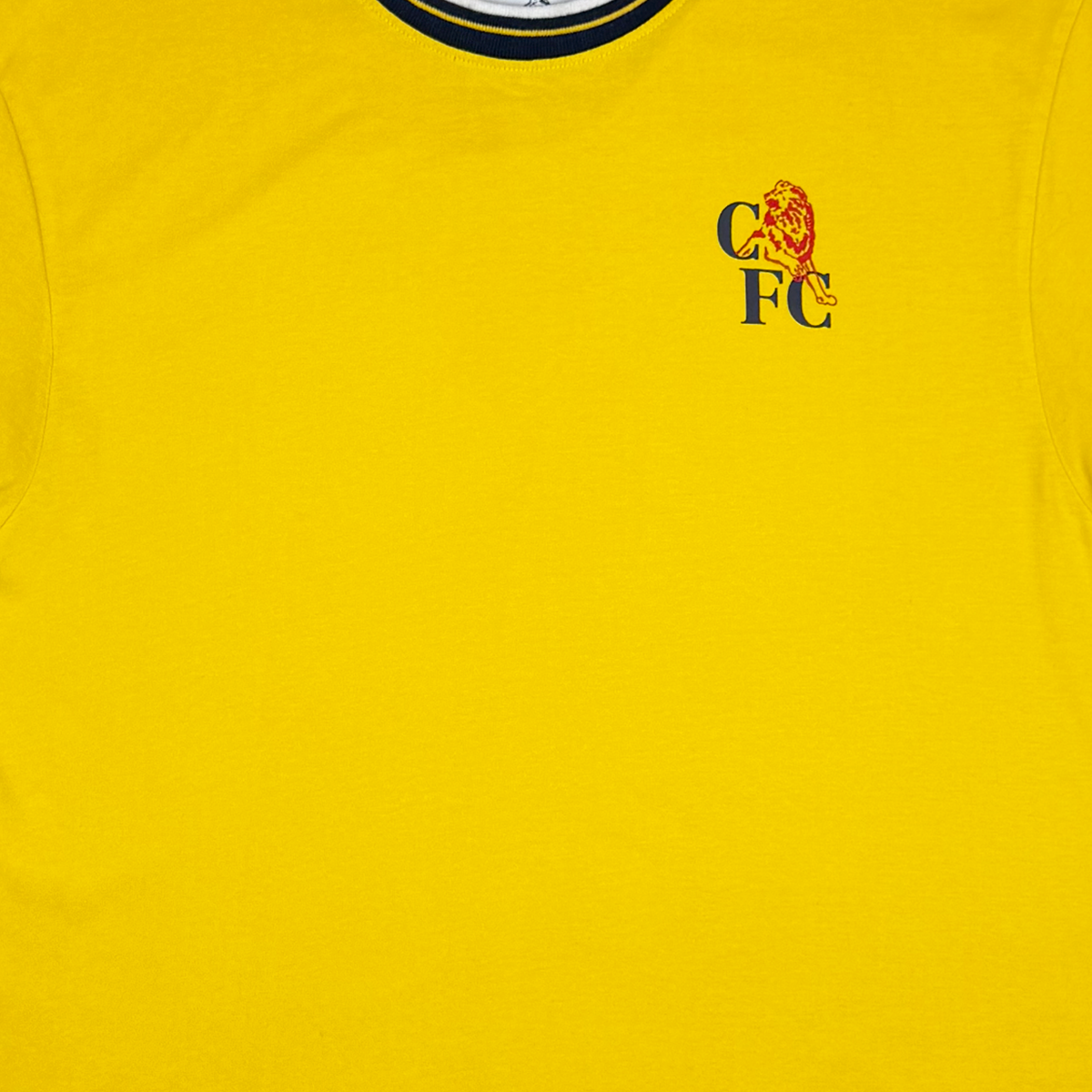 Chelsea Gold Retro T-Shirt | Large