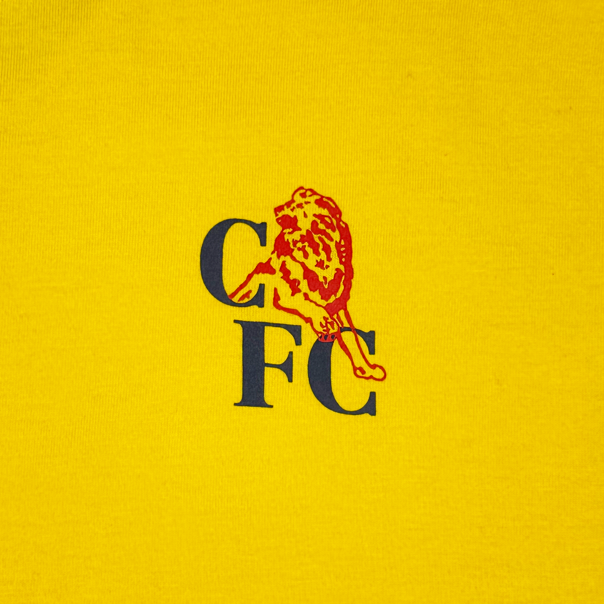 Chelsea Gold Retro T-Shirt | Large