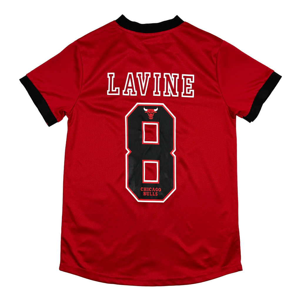Chicago Bulls Red Baseball Shirt | 10-11 Years