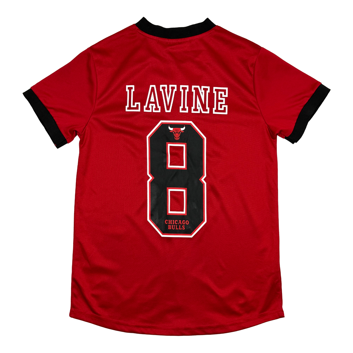 Chicago Bulls Red Baseball Shirt | 10-11 Years