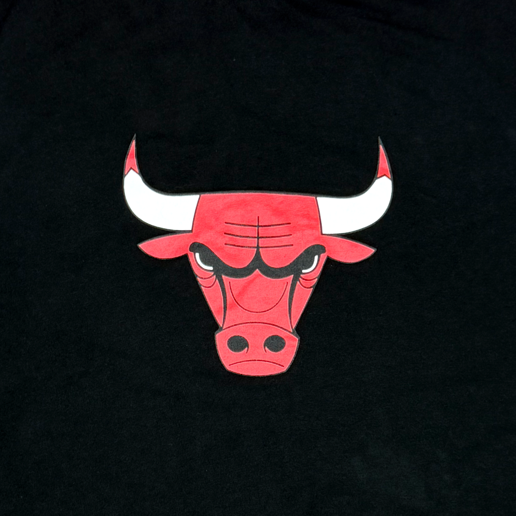 Chicago Bulls Black Long-Sleeve T-Shirt | Medium