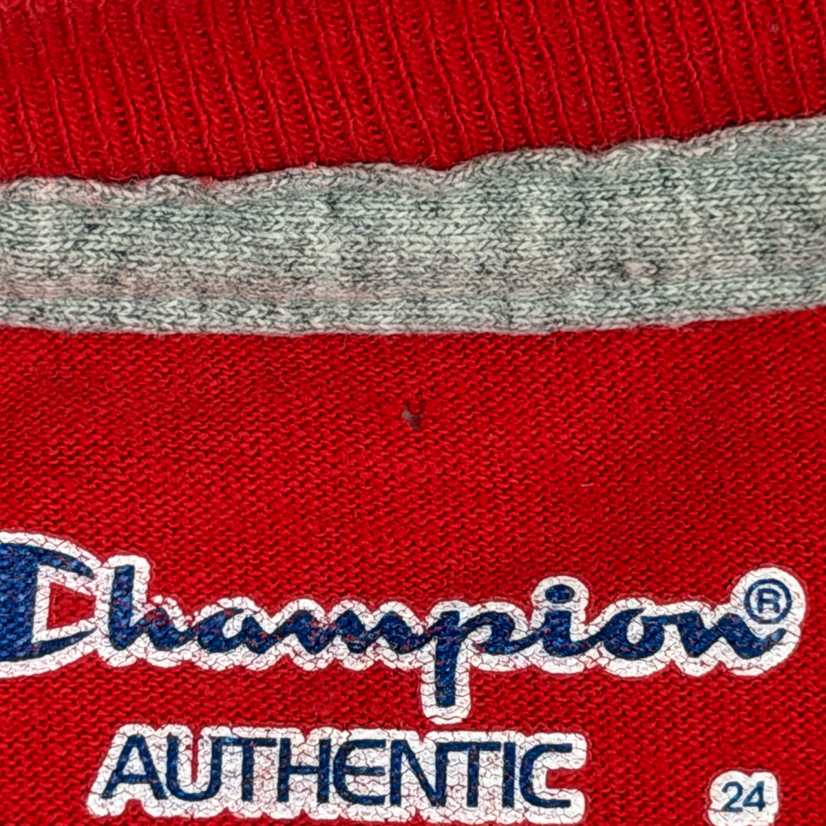 Champion Red Long-Sleeve T-Shirt | Extra Large