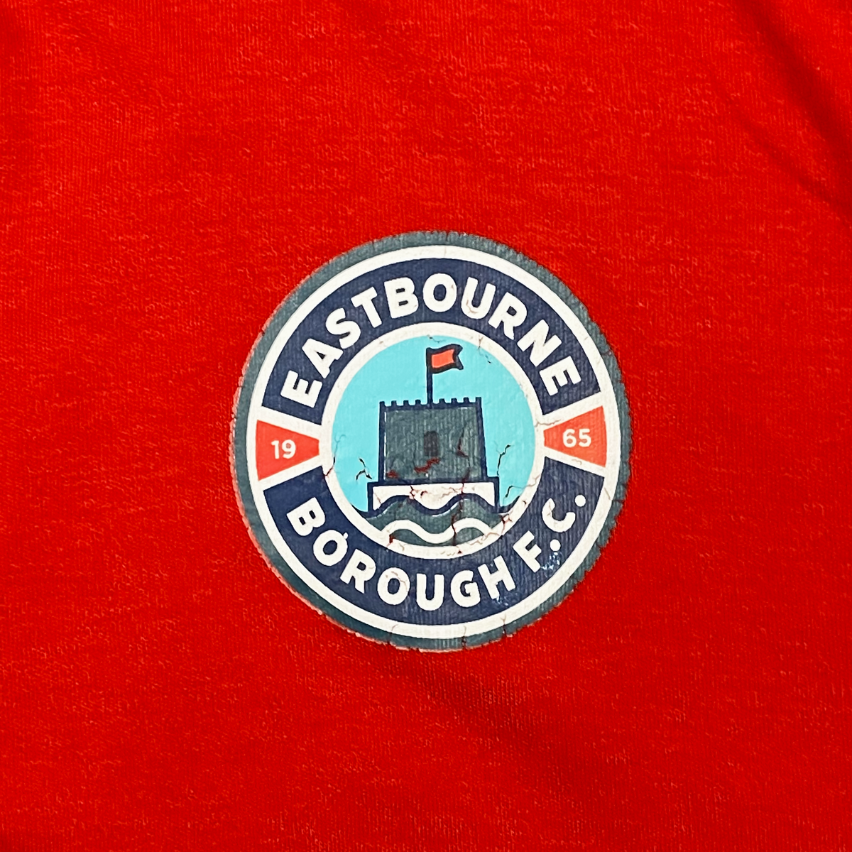 Eastbourne Borough Red Polo Shirt | Large