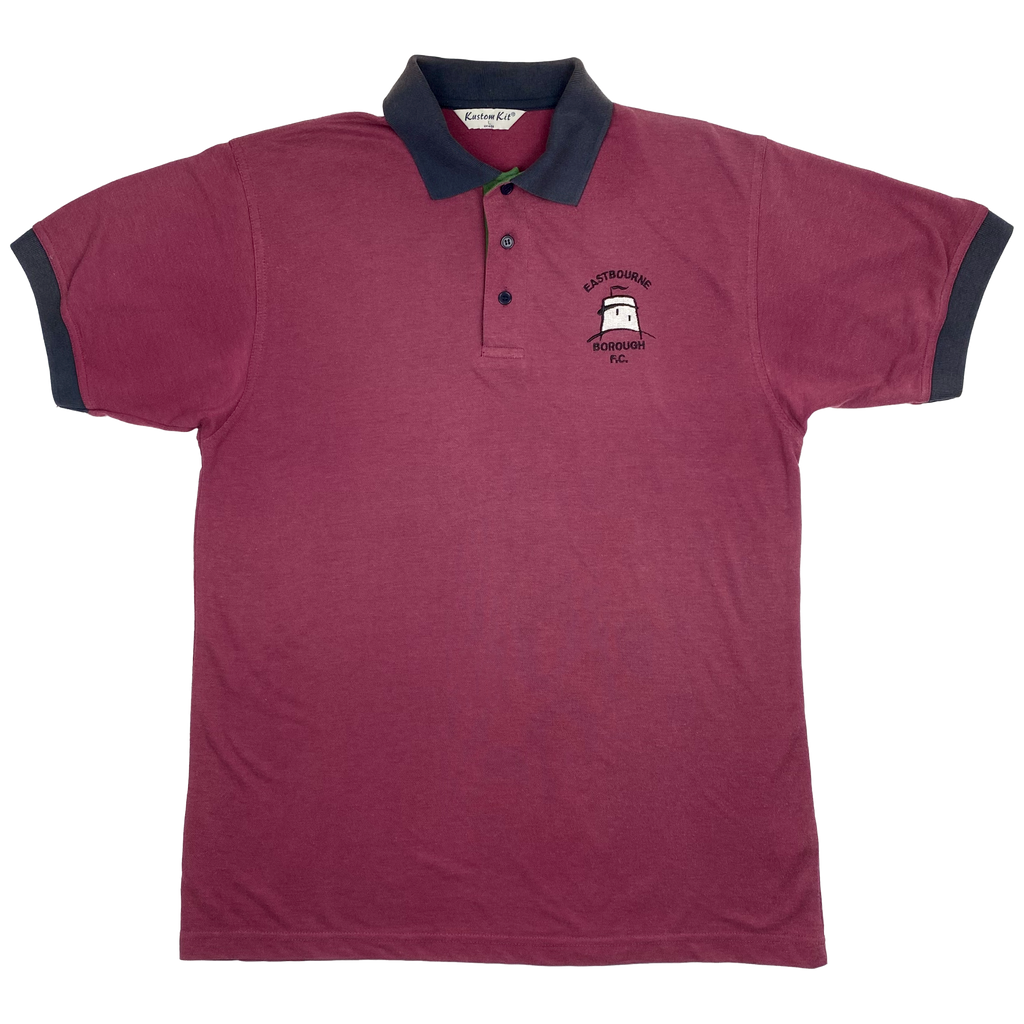 Eastbourne Borough Maroon Polo Shirt | Large