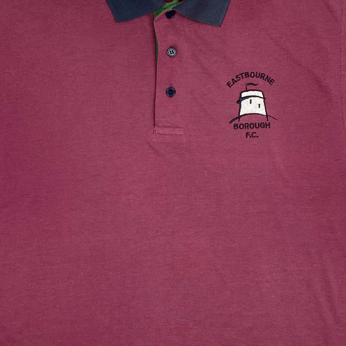 Eastbourne Borough Maroon Polo Shirt | Large
