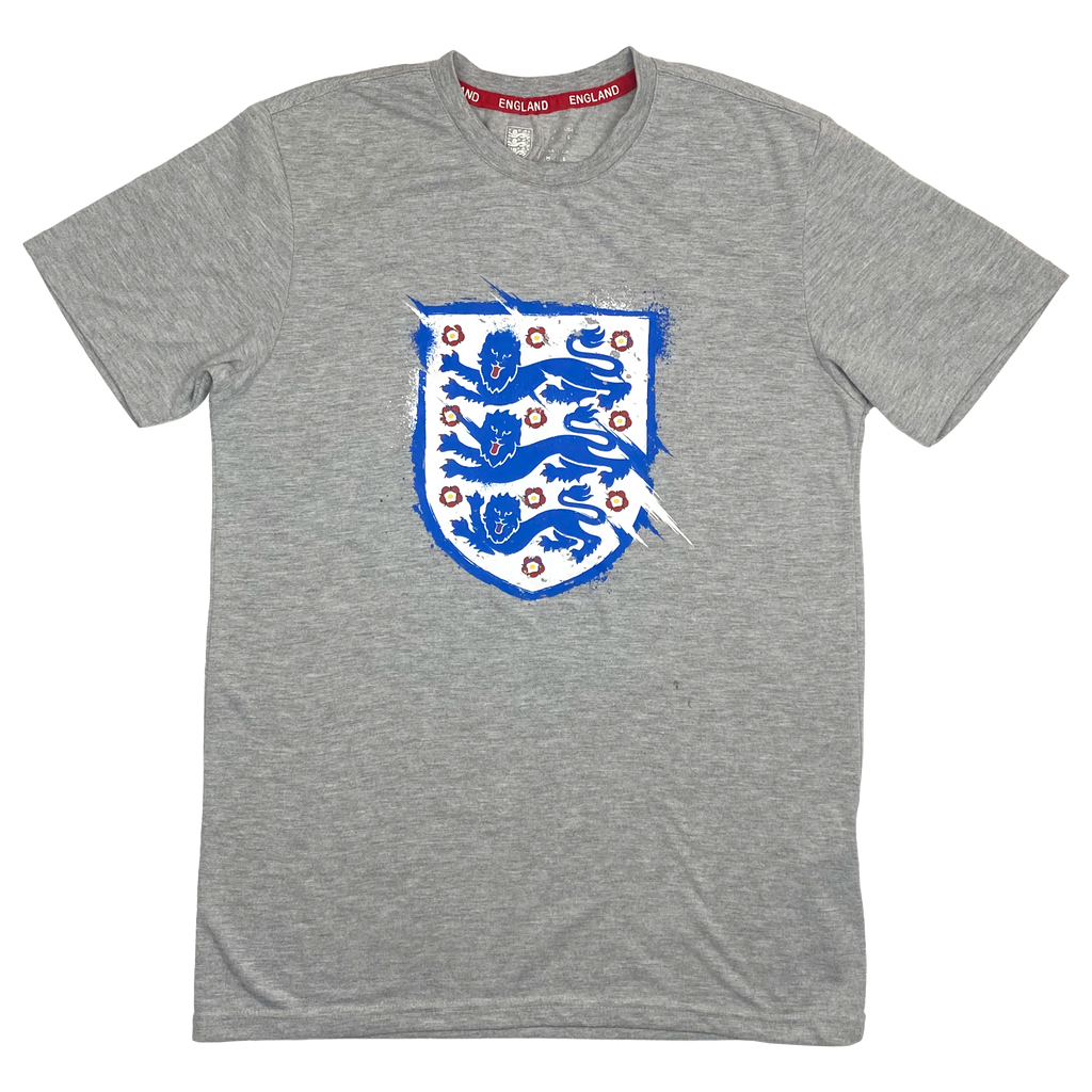 England Grey Graphic T-Shirt | Small