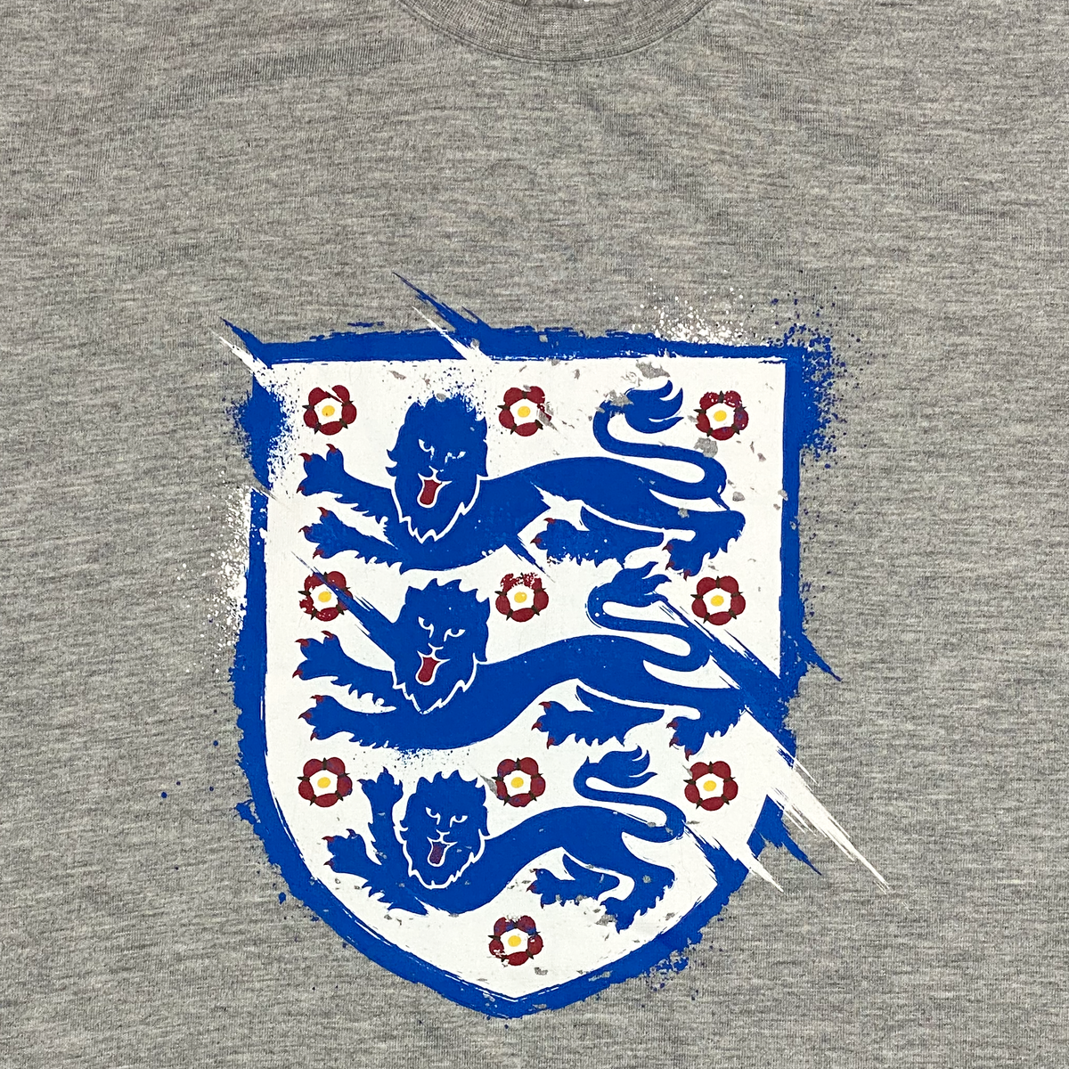 England Grey Graphic T-Shirt | Small