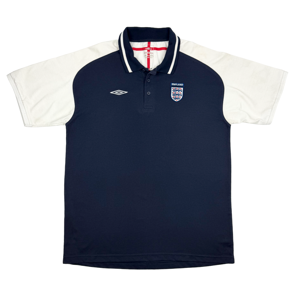 England Retro Umbro Polo Shirt (2004) | Extra Large