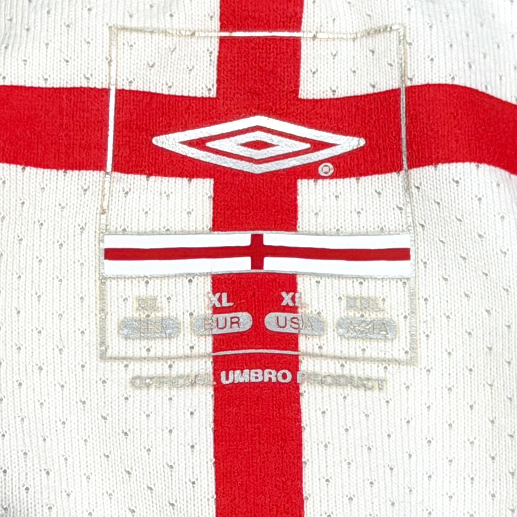 England Retro Umbro Polo Shirt (2004) | Extra Large
