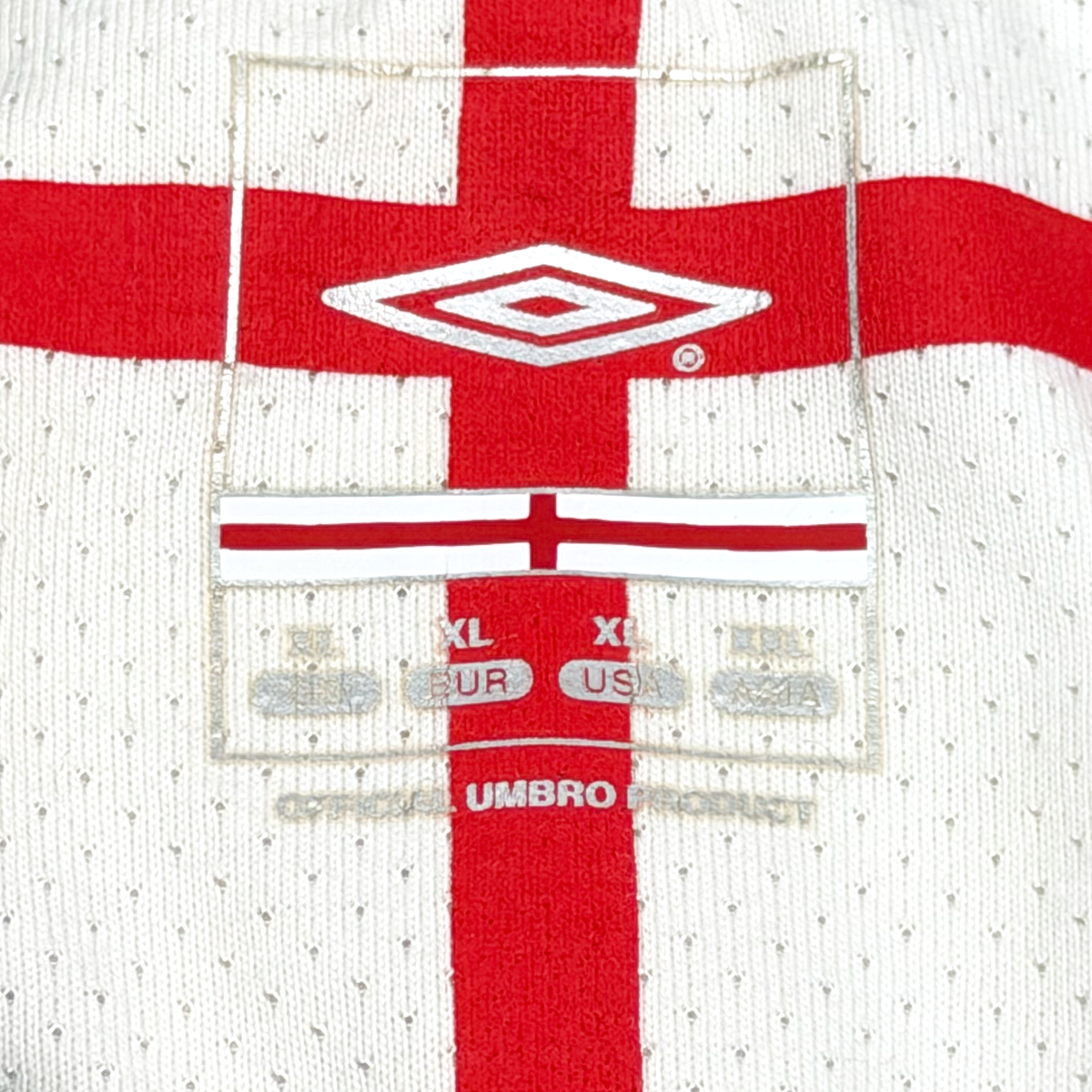 England Retro Umbro Polo Shirt (2004) | Extra Large