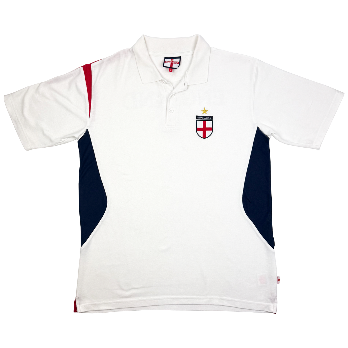 England White Polo Shirt | Large