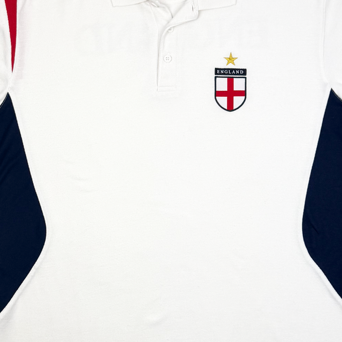 England White Polo Shirt | Large