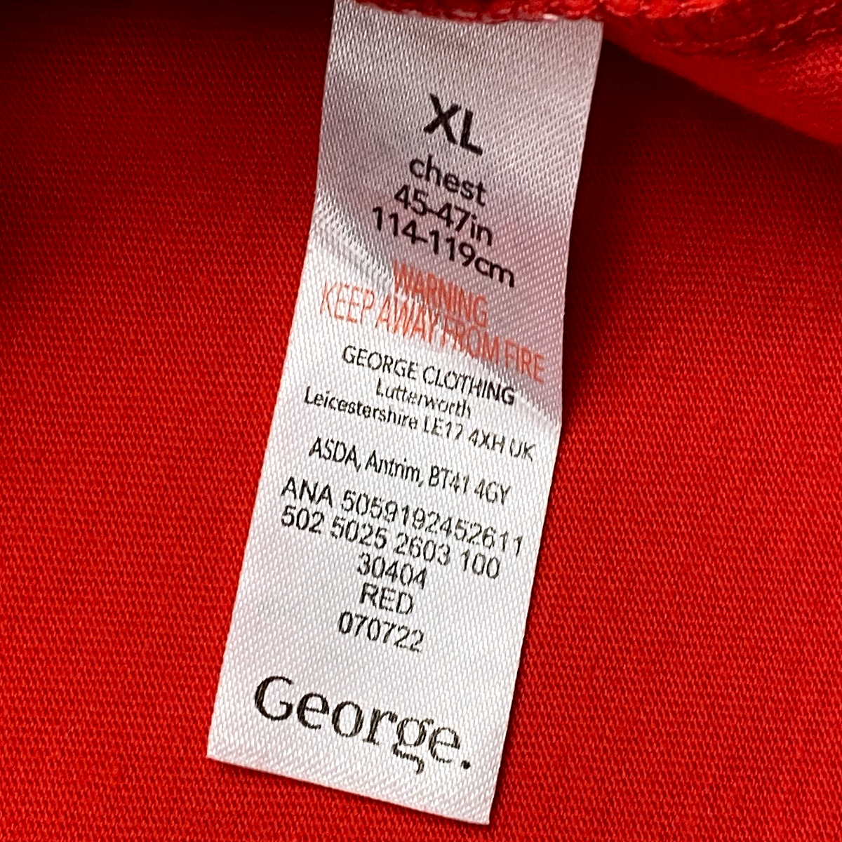 England 'Good Times Never Seemed So Good' T-Shirt | Extra Large
