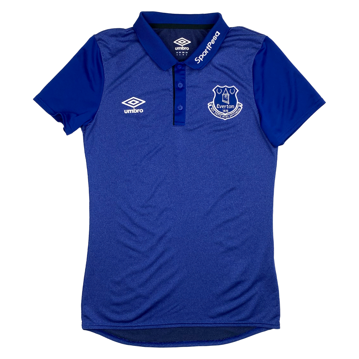 Everton Blue Polo Shirt (2017-18) | Small