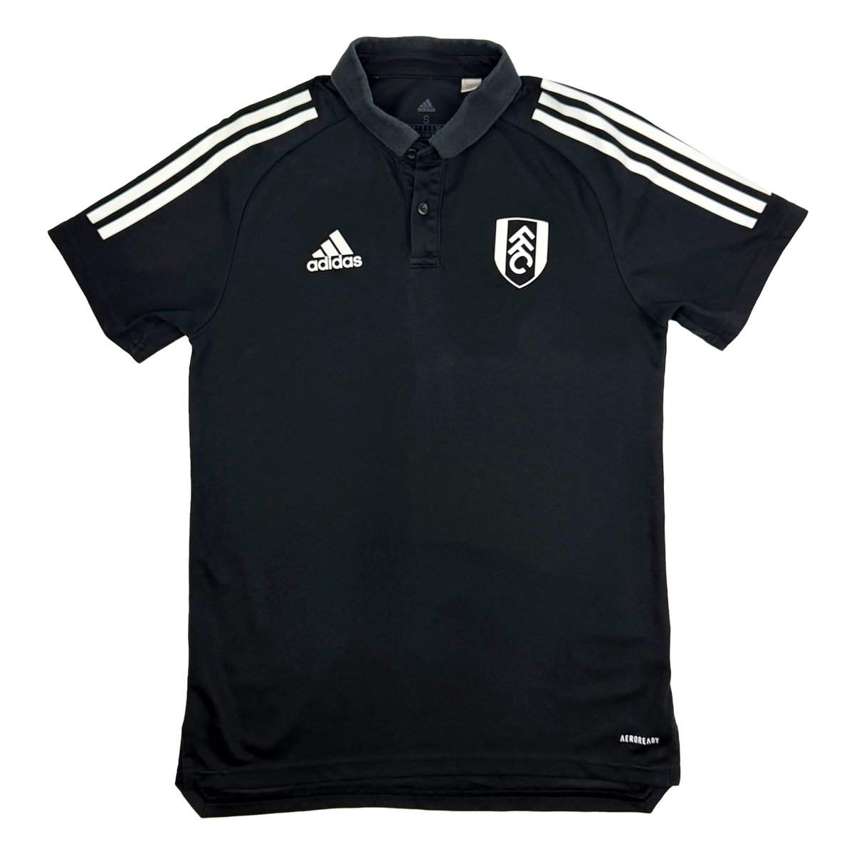 Fulham Black Condivo 20 Polo (2018-29) | Small