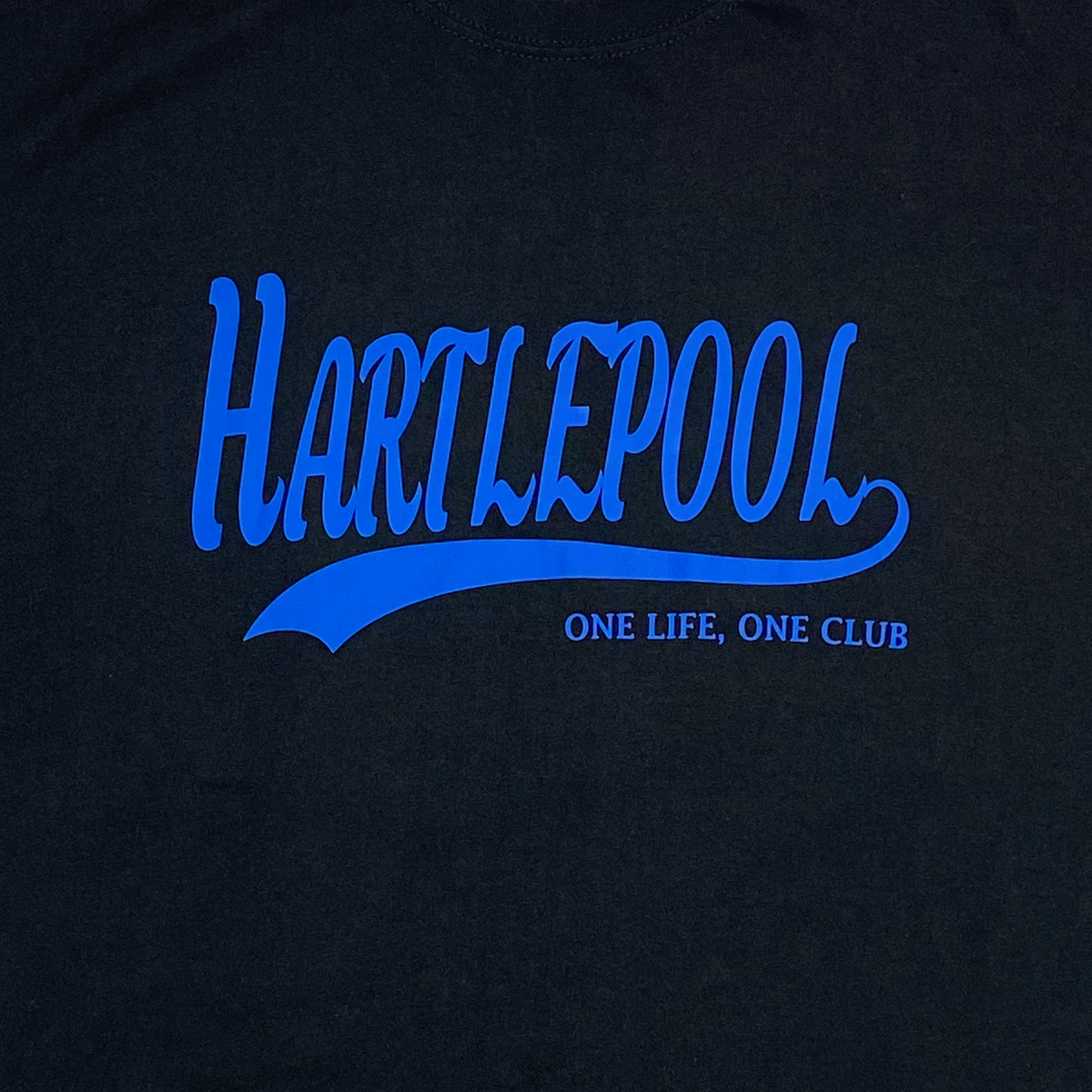 Hartlepool United T-Shirt Black | Large