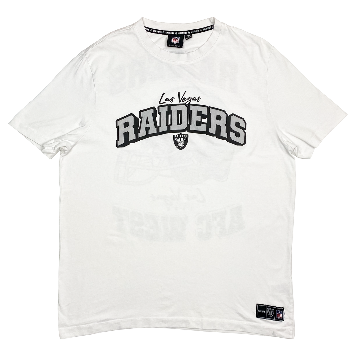 Las Vegas Raiders AFC West White T-Shirt | XXL
