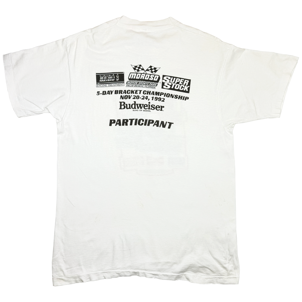 Moroso 5-Day Bracket Championships Participant T-Shirt | Extra Large