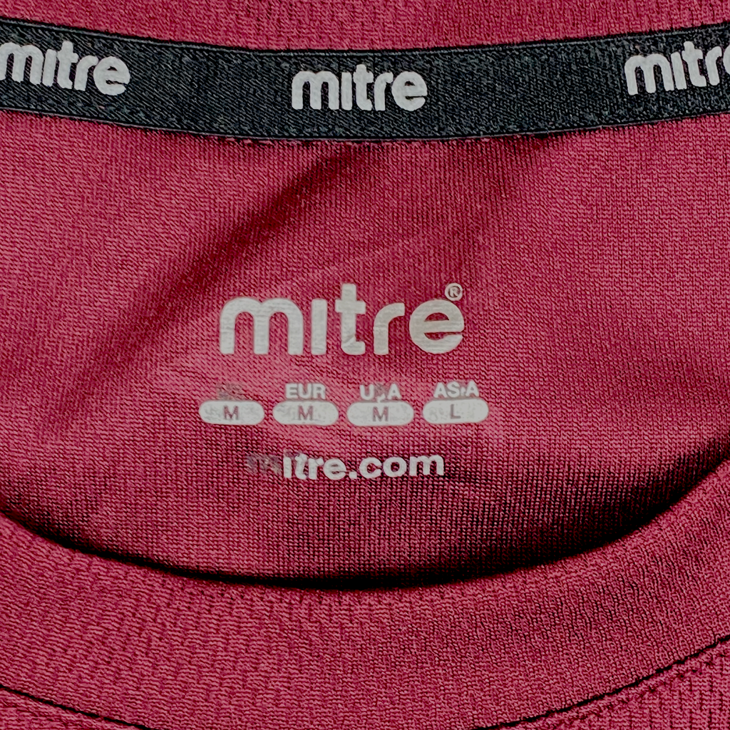 Mitre Delta Plus Football Shirt (Claret and Blue) | Medium
