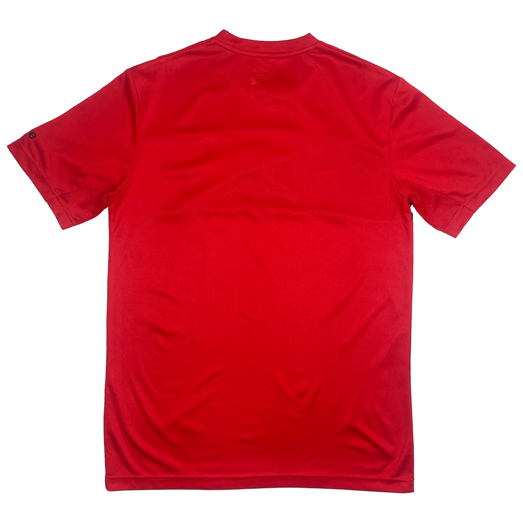 Mitre Delta Plus Football Shirt (Red and Black) | Medium