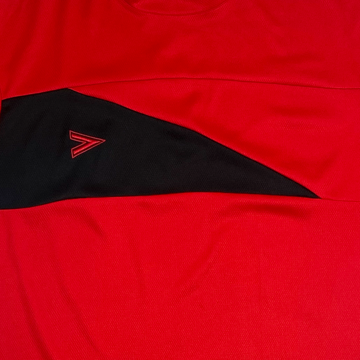 Mitre Delta Plus Football Shirt (Red and Black) | Medium