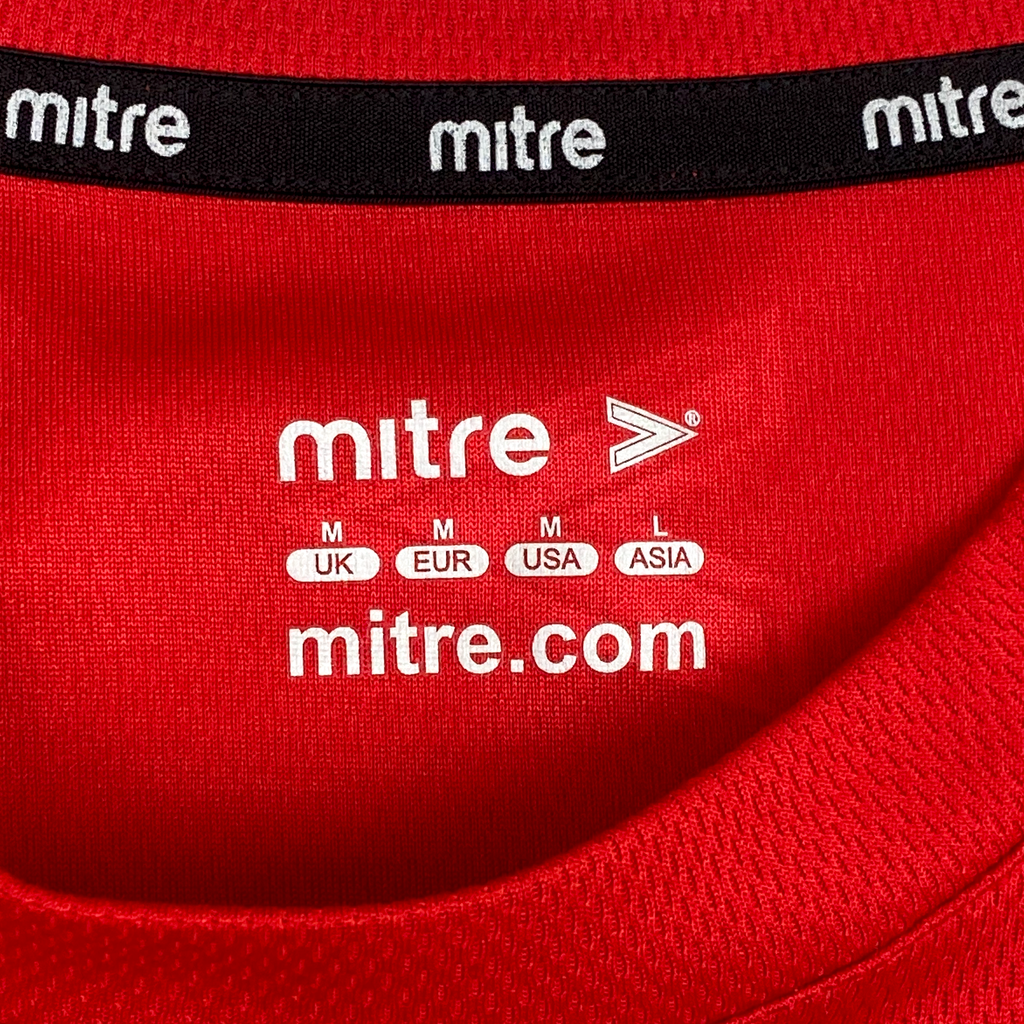 Mitre Delta Plus Football Shirt (Red and Black) | Medium