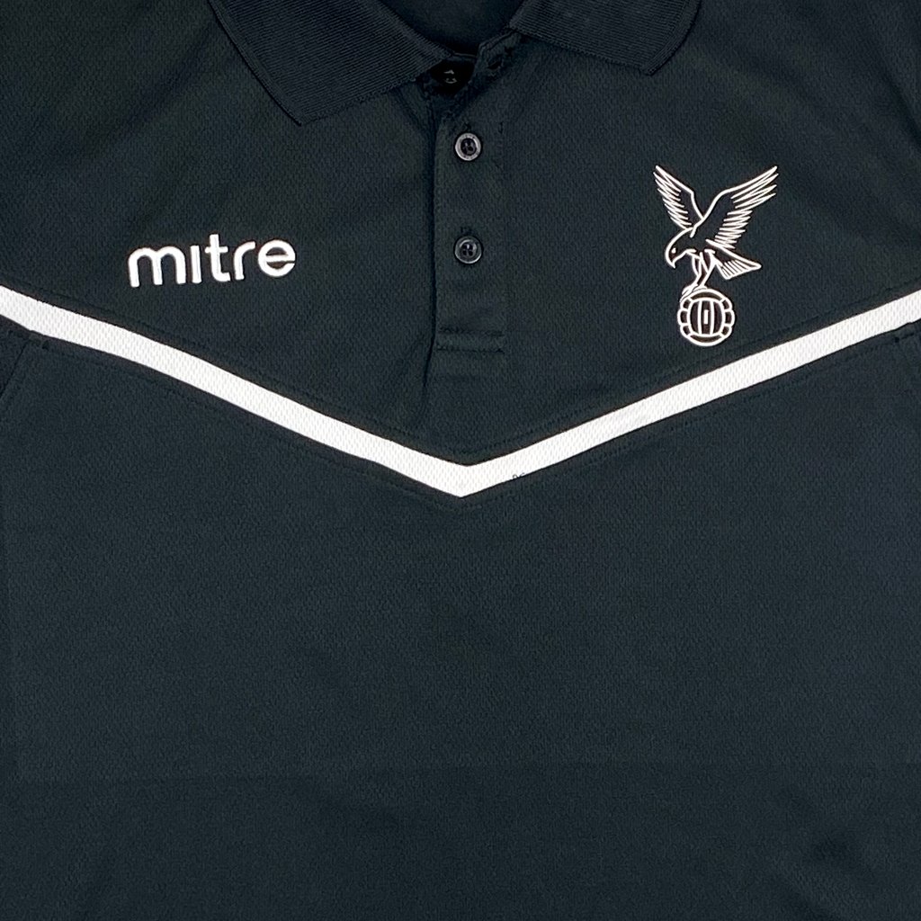 Black Mitre Shirt with Eagle Football Logo | Medium