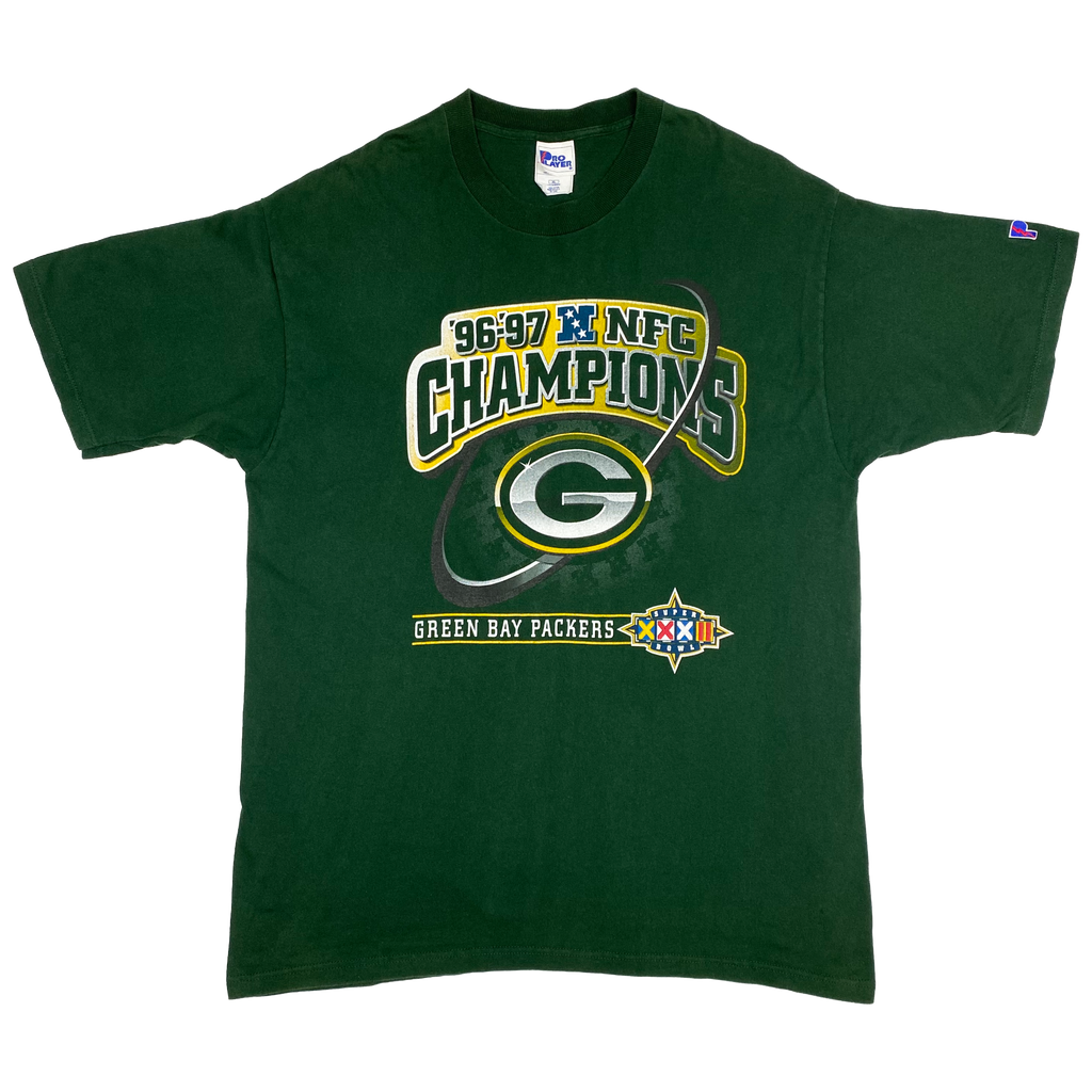 Green Bay Packers 96-97 NFC Champions T-Shirt | Extra Large