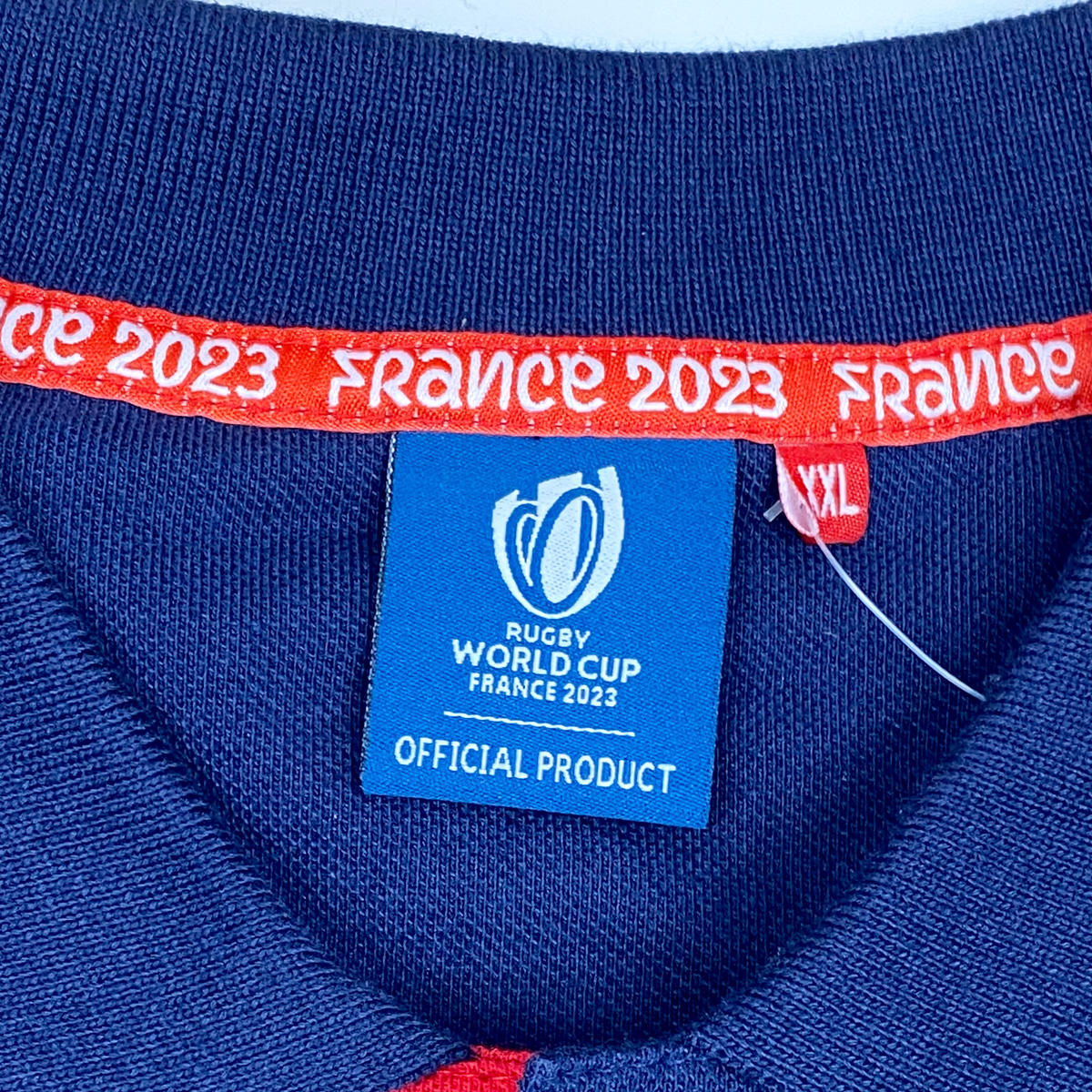 England Rugby World Cup 2023 Polo Shirt Navy | XXL