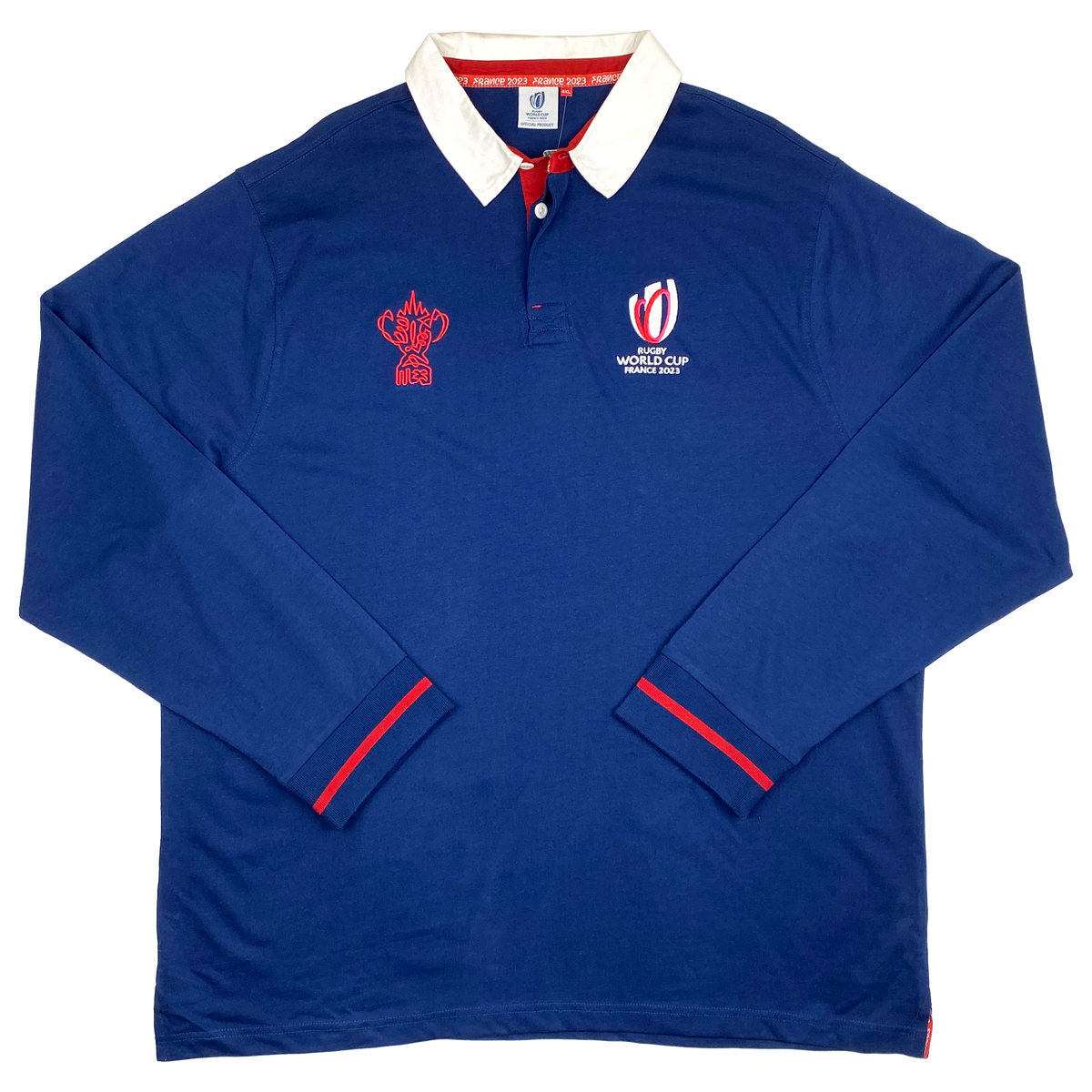 Rugby World Cup 2023 Long-Sleeve Polo Shirt | 4XL