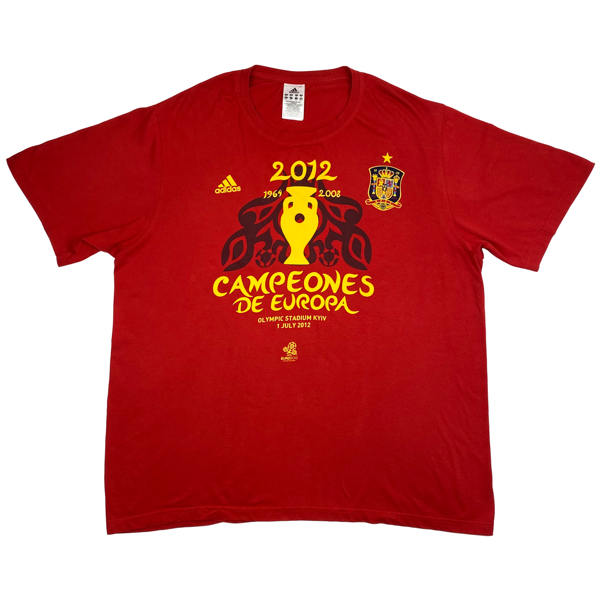 Spain European Champions (2012) T-Shirt | Extra Large