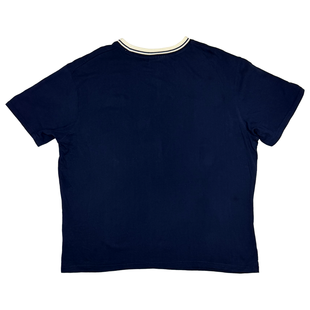 Navy Blue Sergio Tacchini Polo Shirt | Large