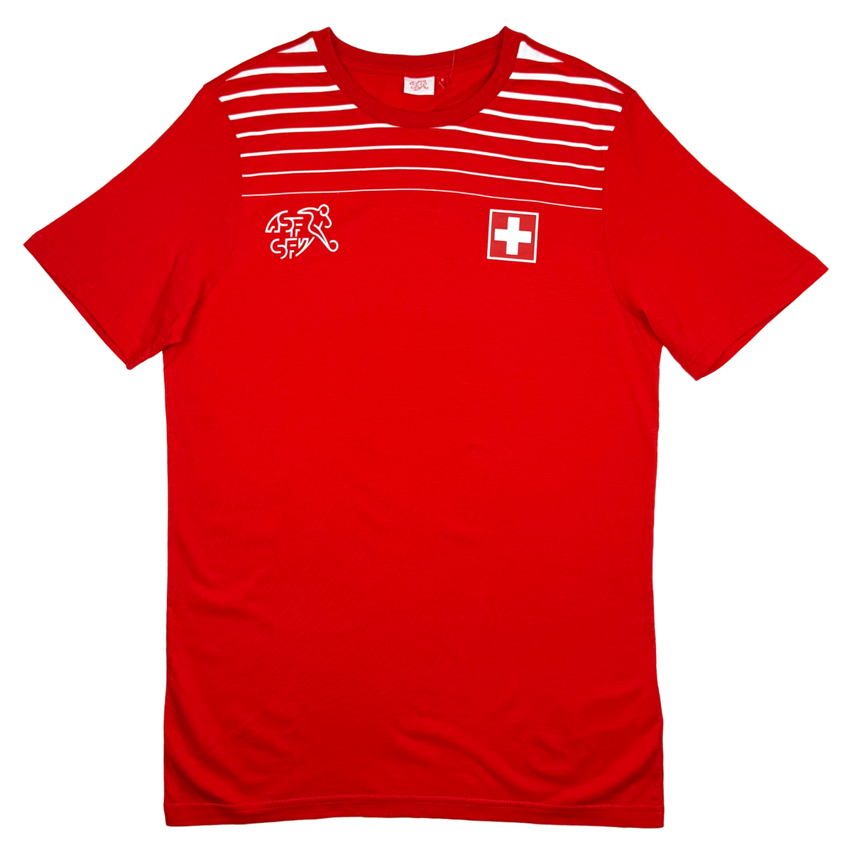 Switzerland Red Fan T-Shirt | Small
