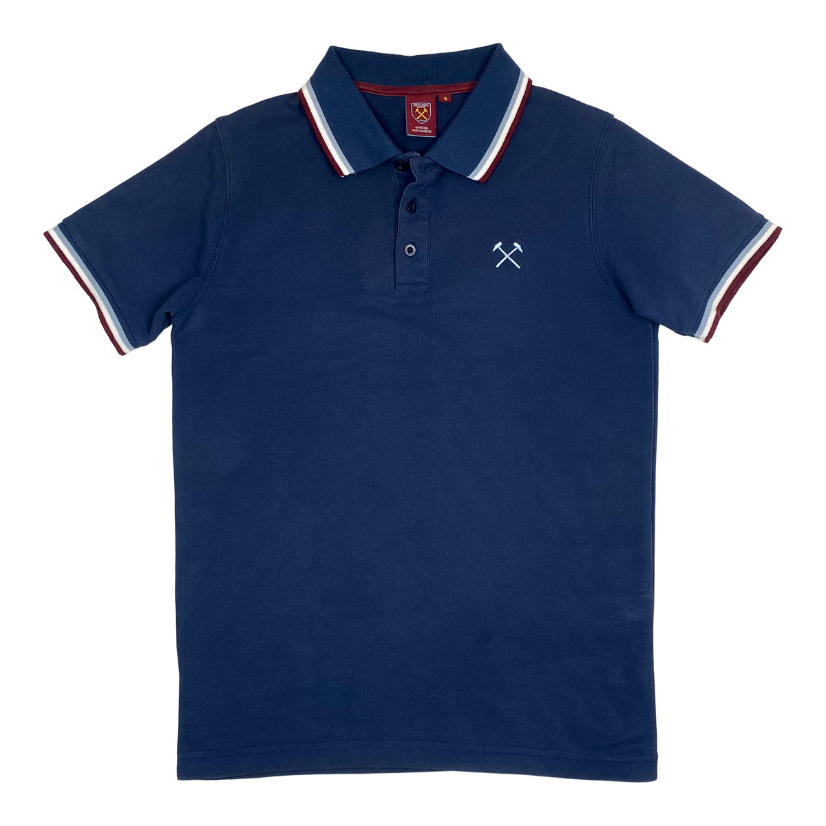 West Ham United Polo Shirt Navy | Small