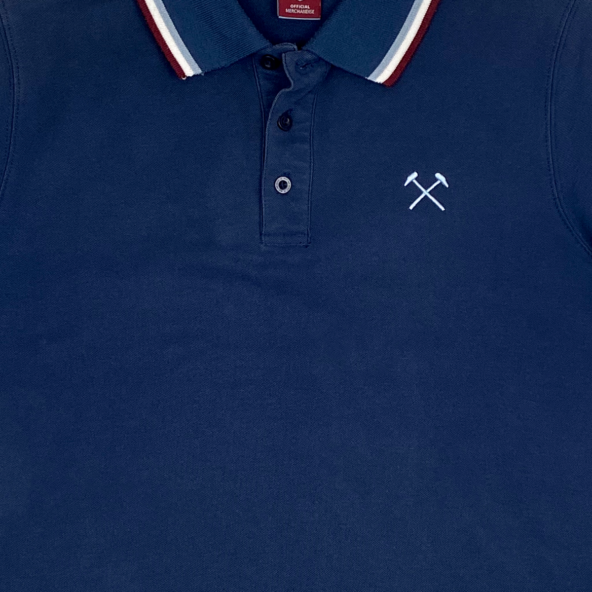 West Ham United Polo Shirt Navy | Small