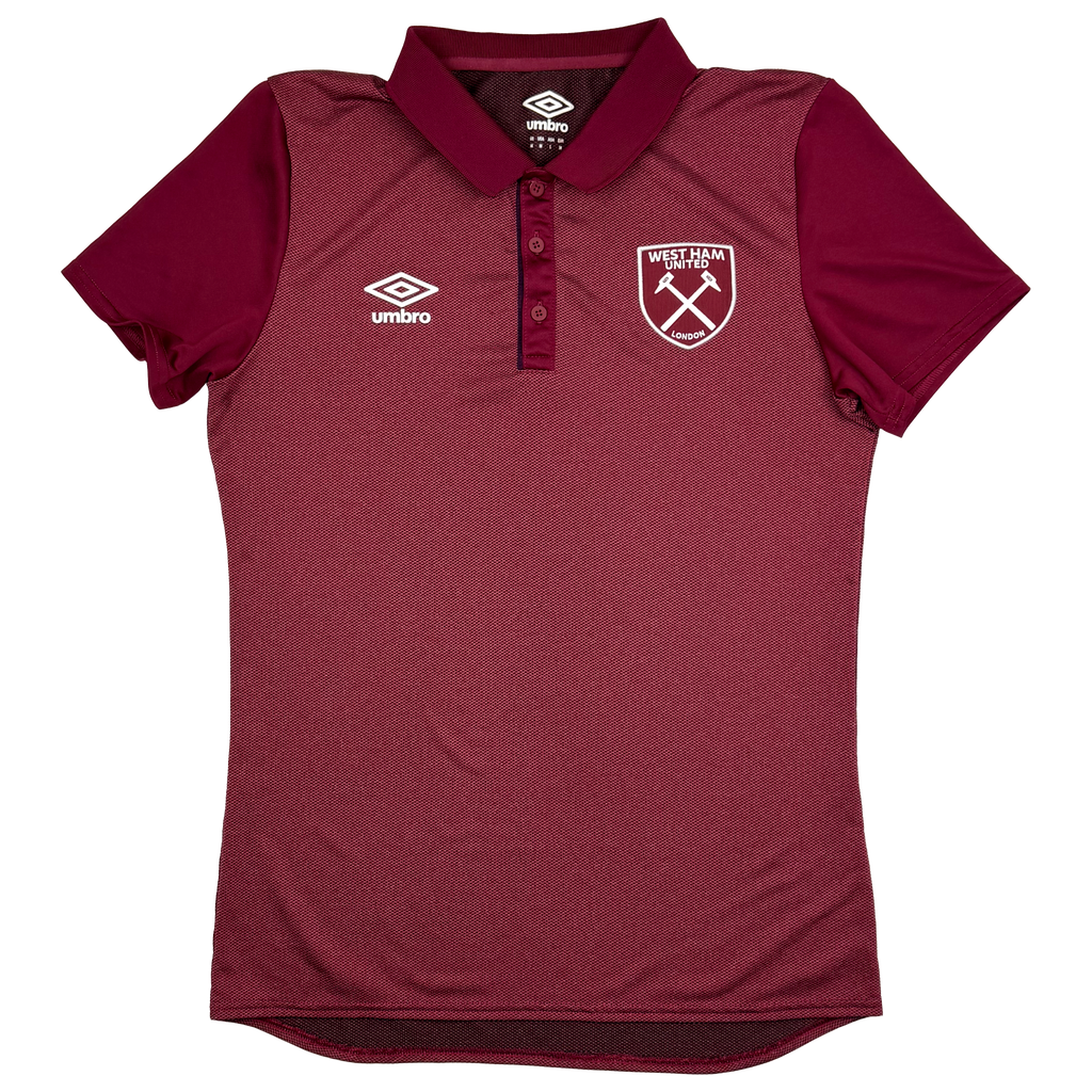 West Ham United Claret Performance Polo Shirt (2018-19) | Women's Medium