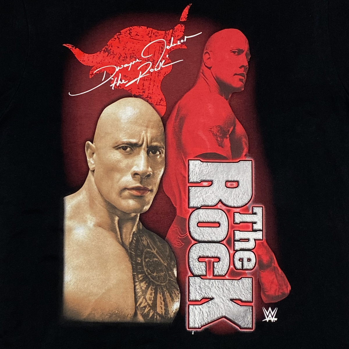 The Rock WWE Wrestling T-Shirt | Extra Large