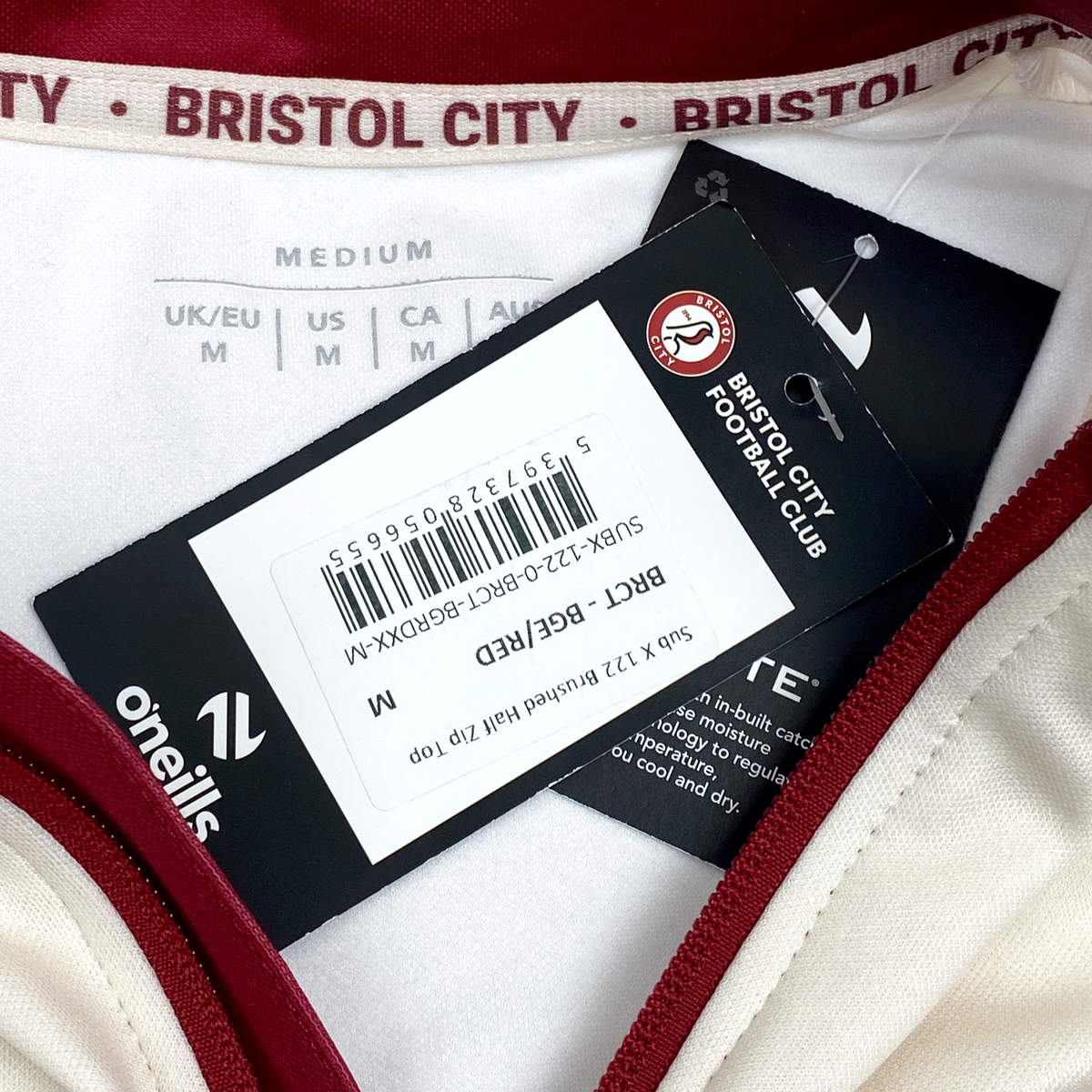 Bristol City Quarter-Zip Training Top (2024-25) | Medium