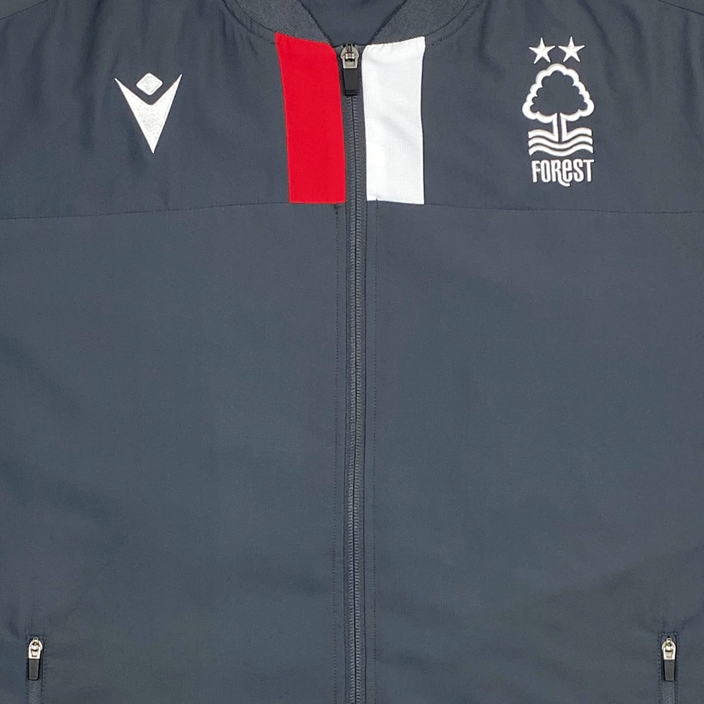 Nottingham Forest Full-Zip Drill Top (2019-20) | Large
