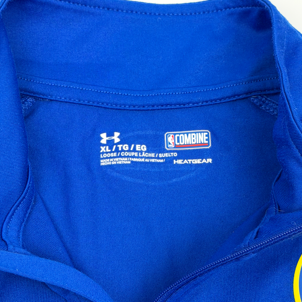Golden State Warriors Combine Quarter-Zip Pullover | Extra Large